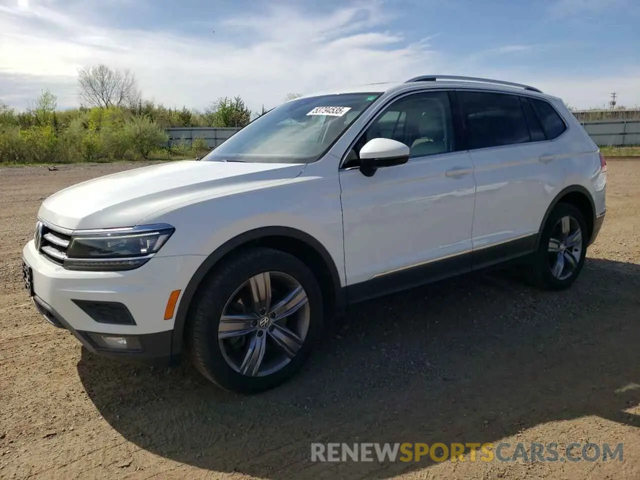 1 Photograph of a damaged car 3VV4B7AX0KM039690 VOLKSWAGEN TIGUAN 2019