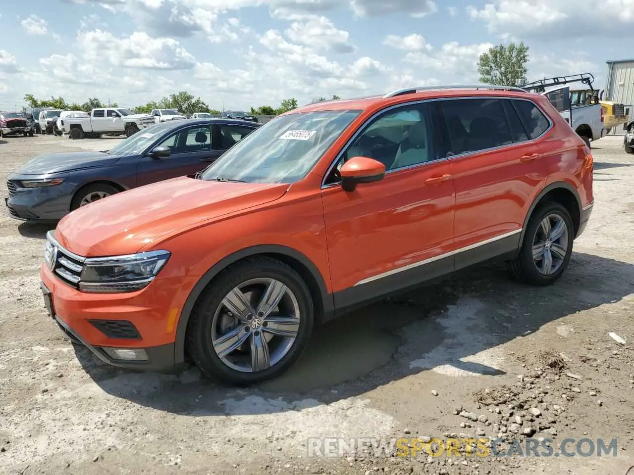 1 Photograph of a damaged car 3VV4B7AX0KM113139 VOLKSWAGEN TIGUAN 2019