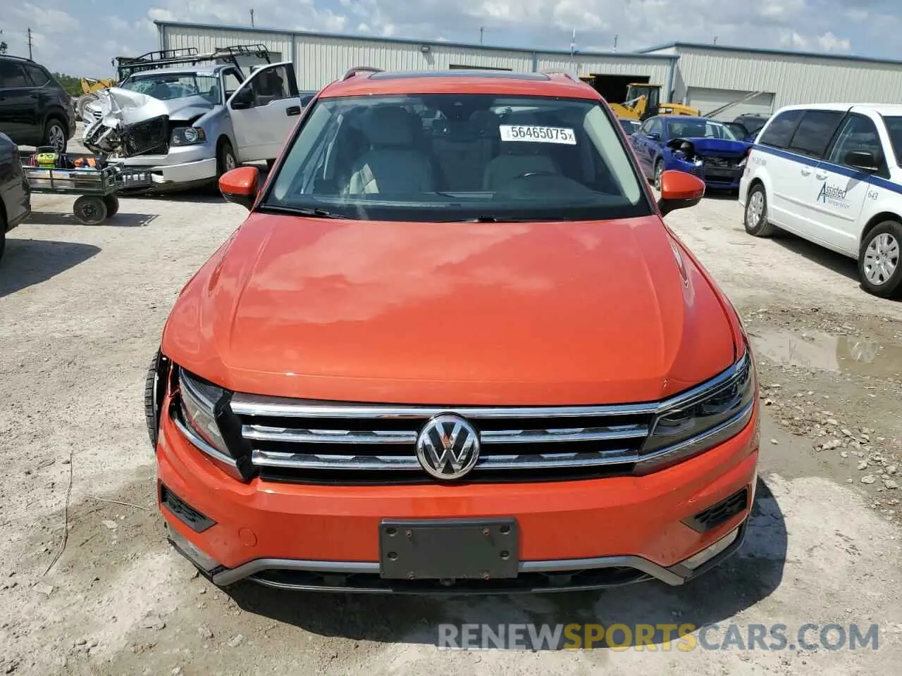 5 Photograph of a damaged car 3VV4B7AX0KM113139 VOLKSWAGEN TIGUAN 2019