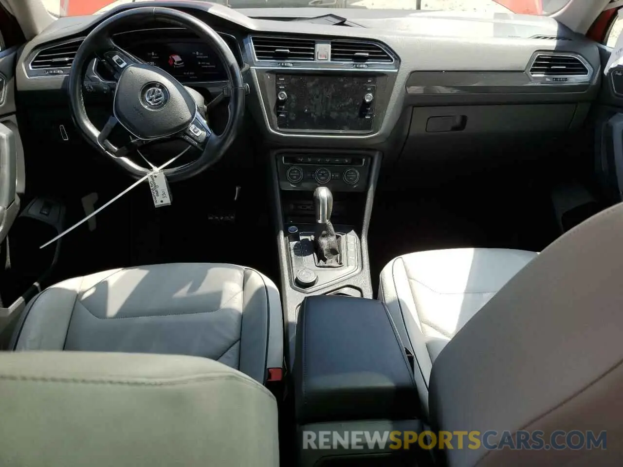 8 Photograph of a damaged car 3VV4B7AX0KM113139 VOLKSWAGEN TIGUAN 2019