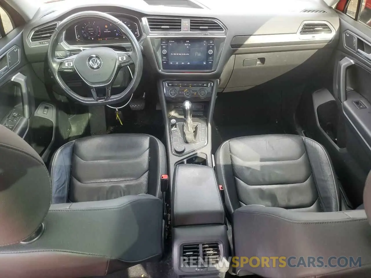 8 Photograph of a damaged car 3VV4B7AX4KM126301 VOLKSWAGEN TIGUAN 2019