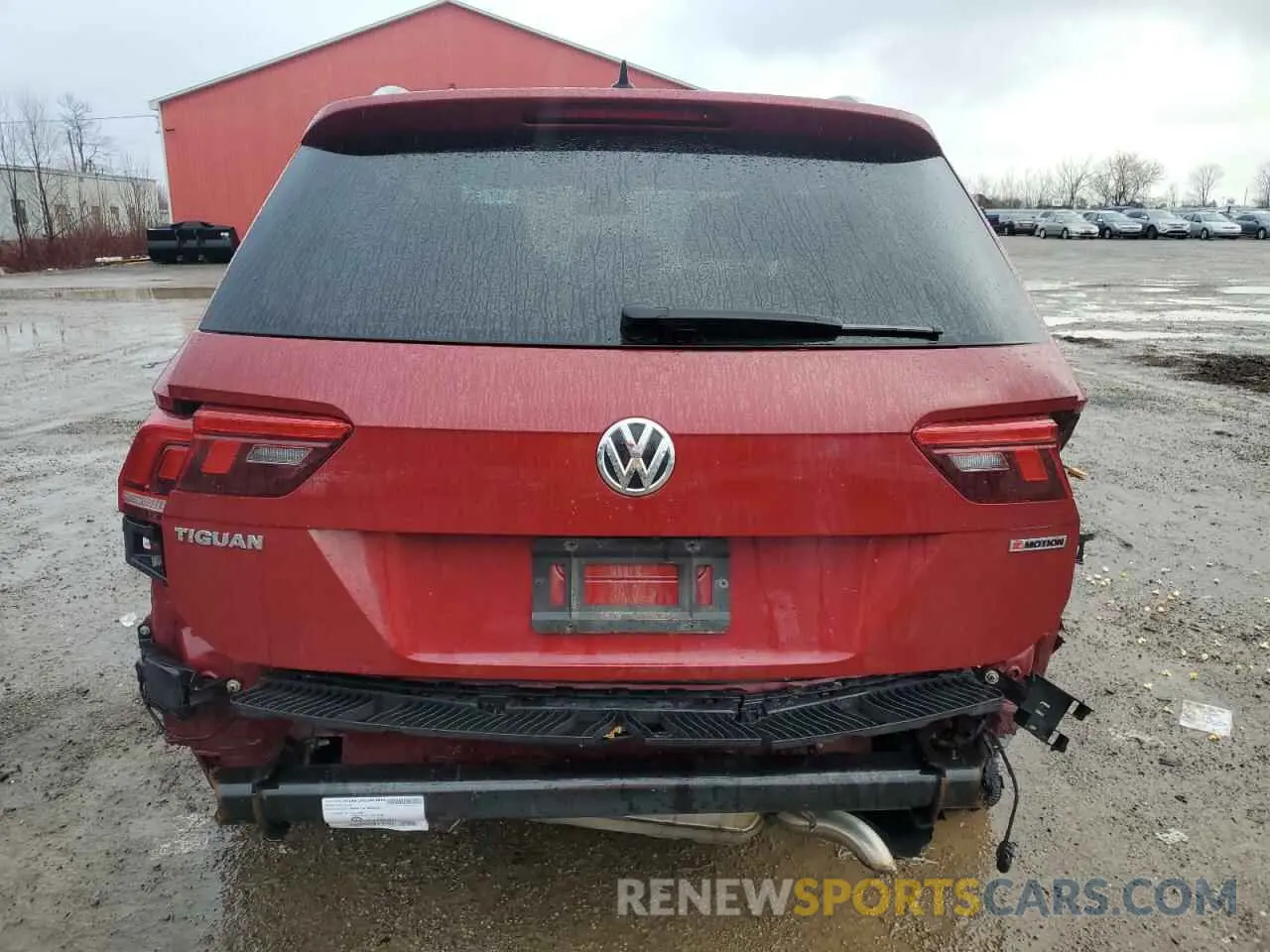 6 Photograph of a damaged car 3VV4B7AX5KM138649 VOLKSWAGEN TIGUAN 2019
