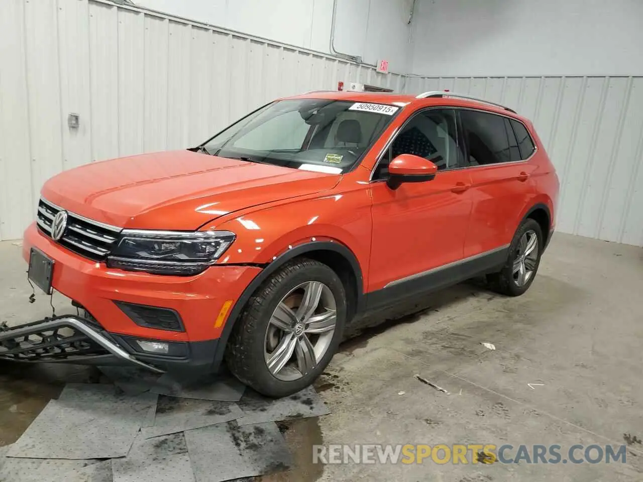 1 Photograph of a damaged car 3VV4B7AX6KM004524 VOLKSWAGEN TIGUAN 2019
