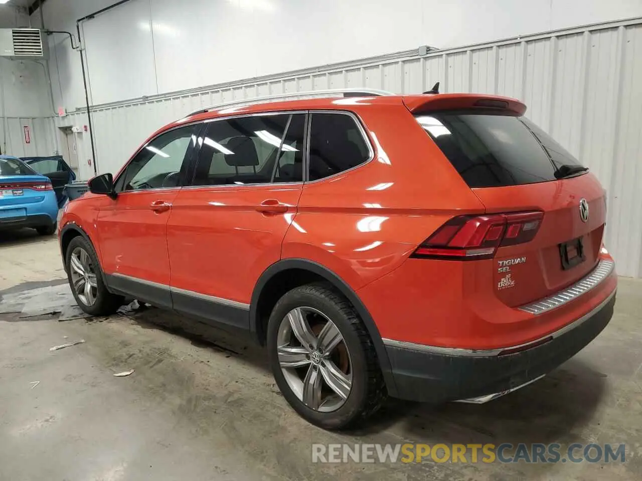 2 Photograph of a damaged car 3VV4B7AX6KM004524 VOLKSWAGEN TIGUAN 2019