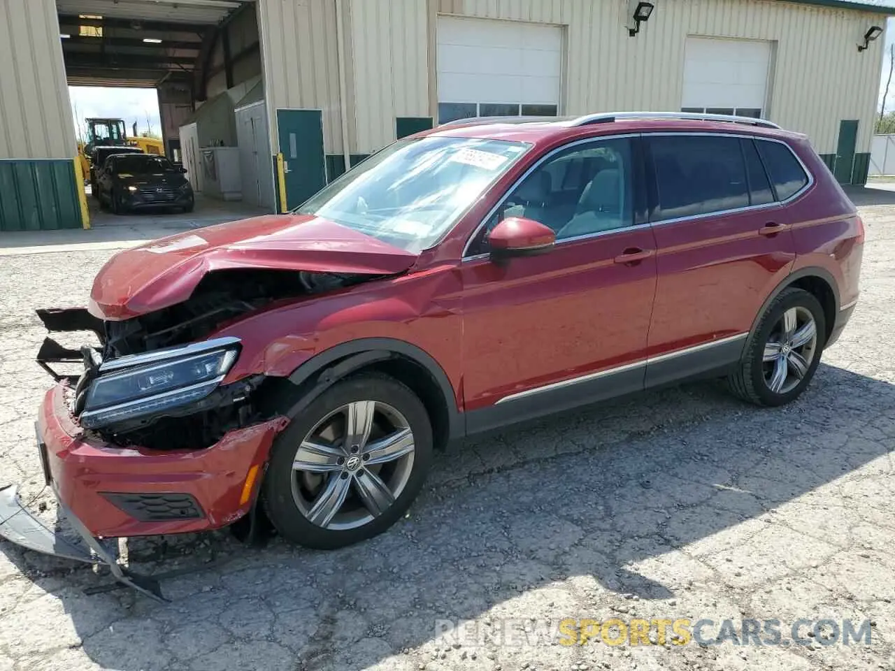 1 Photograph of a damaged car 3VV4B7AX7KM153959 VOLKSWAGEN TIGUAN 2019