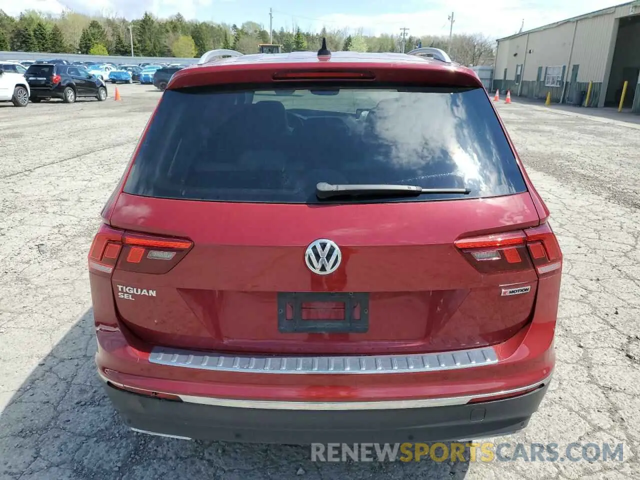 6 Photograph of a damaged car 3VV4B7AX7KM153959 VOLKSWAGEN TIGUAN 2019