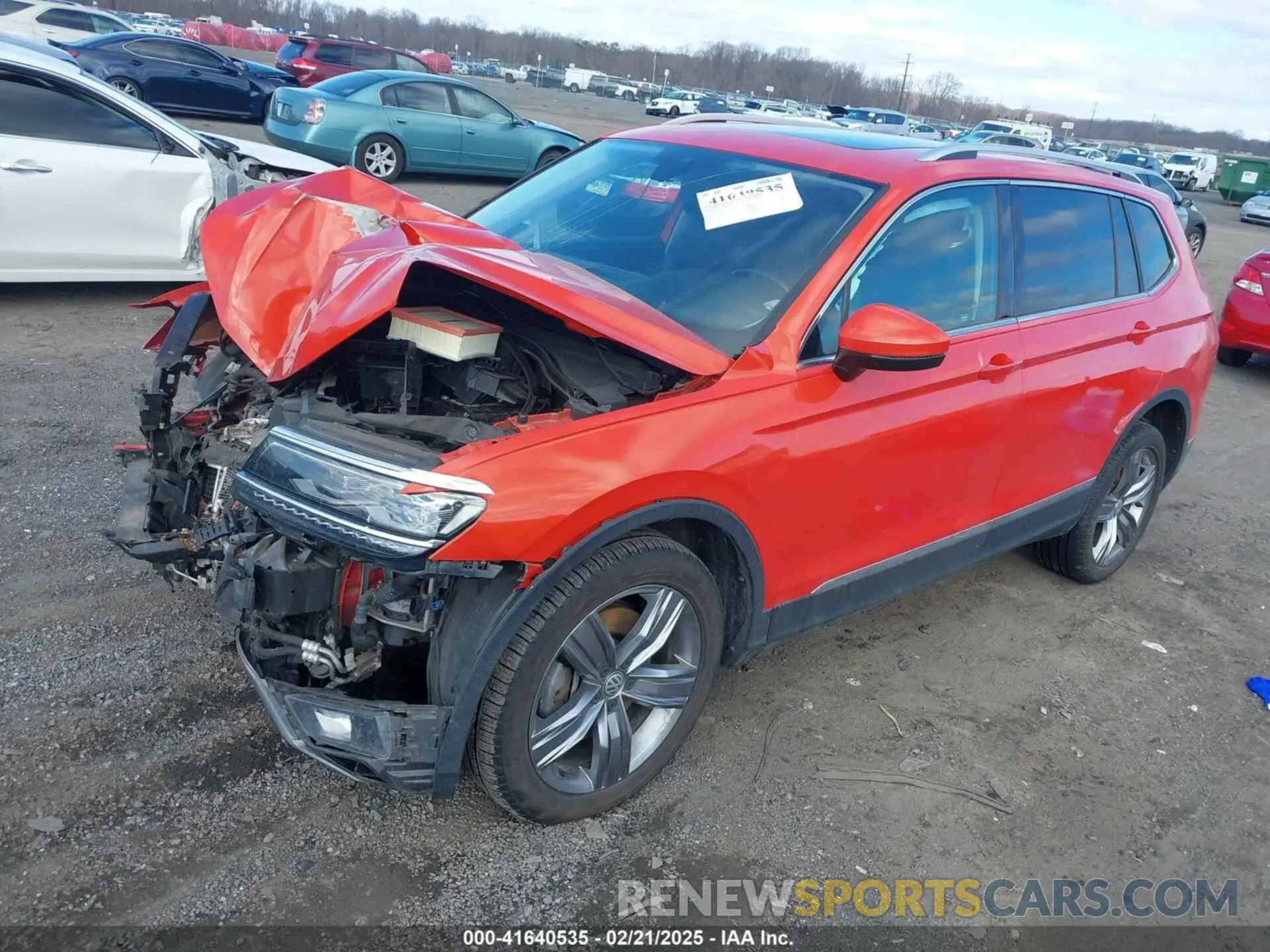 2 Photograph of a damaged car 3VV4B7AX9KM068380 VOLKSWAGEN TIGUAN 2019