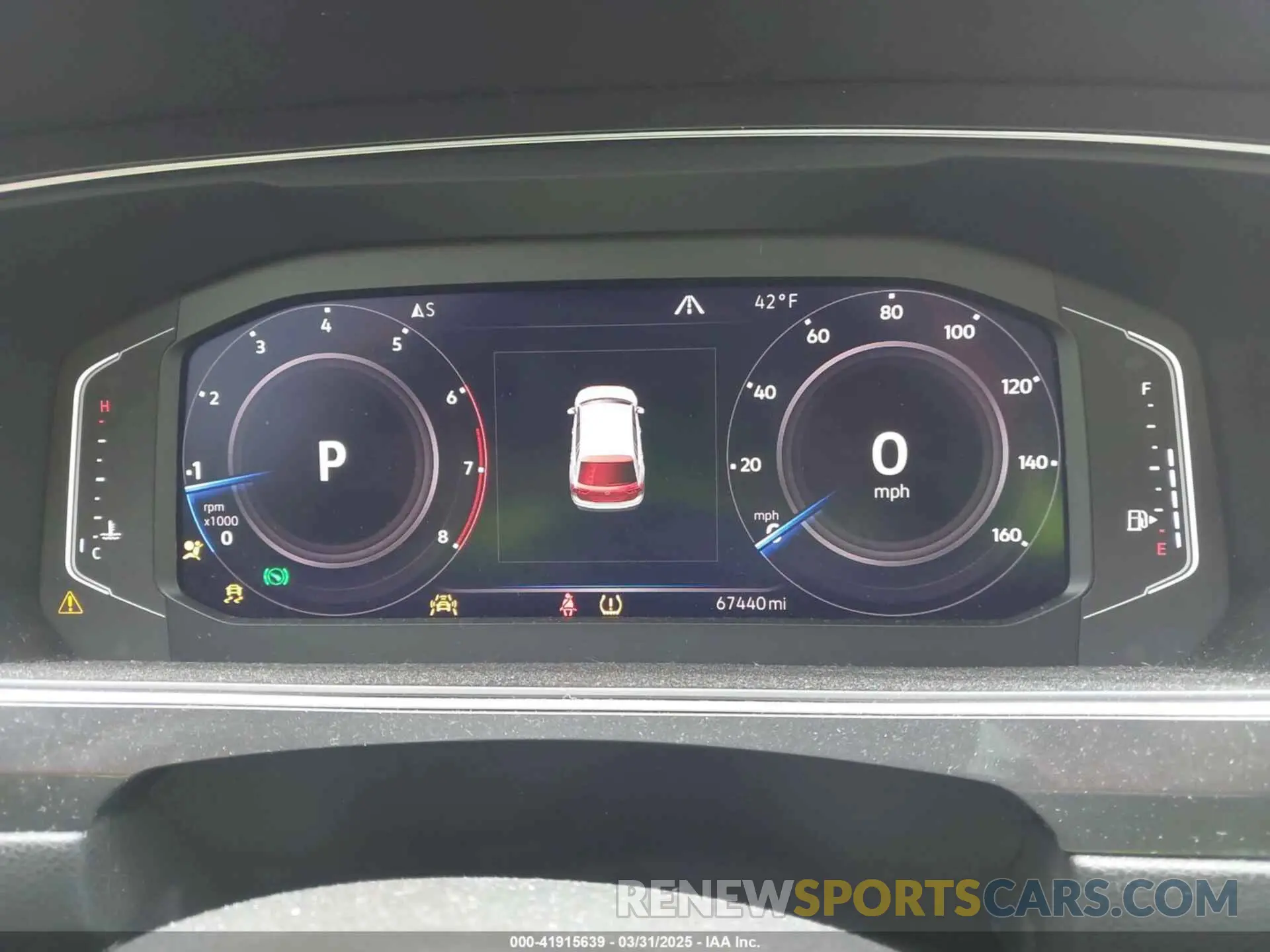 7 Photograph of a damaged car 3VV4B7AX9KM095580 VOLKSWAGEN TIGUAN 2019