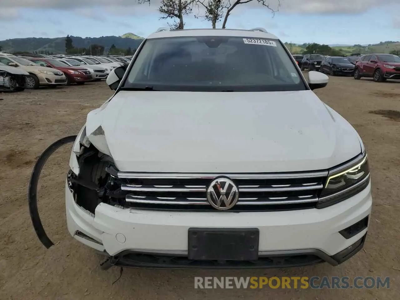 5 Photograph of a damaged car 3VV4B7AX9KM156202 VOLKSWAGEN TIGUAN 2019