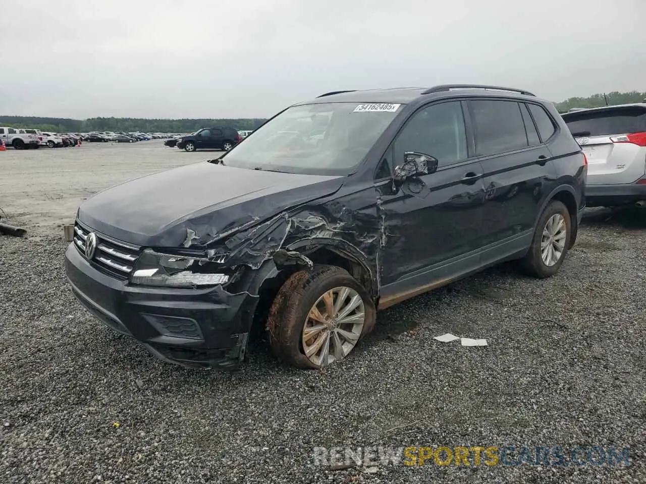 1 Photograph of a damaged car 3VV1B7AX3LM110689 VOLKSWAGEN TIGUAN 2020