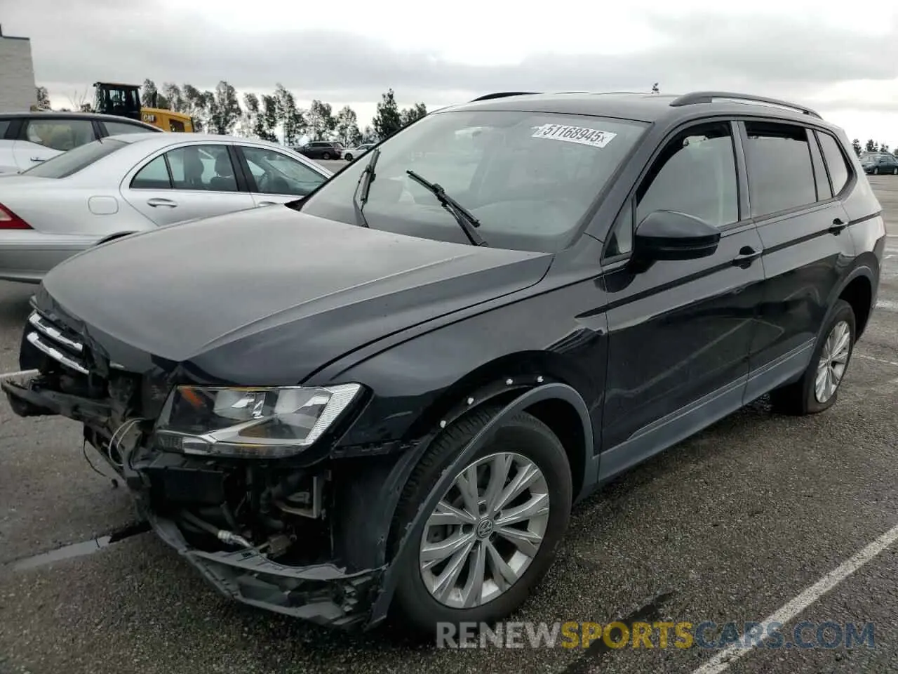 1 Photograph of a damaged car 3VV1B7AX3LM161092 VOLKSWAGEN TIGUAN 2020