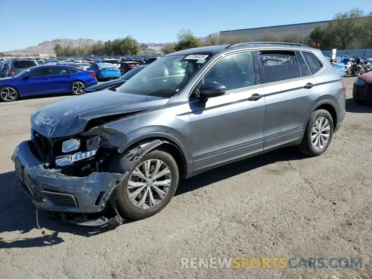 1 Photograph of a damaged car 3VV1B7AX4LM004607 VOLKSWAGEN TIGUAN 2020