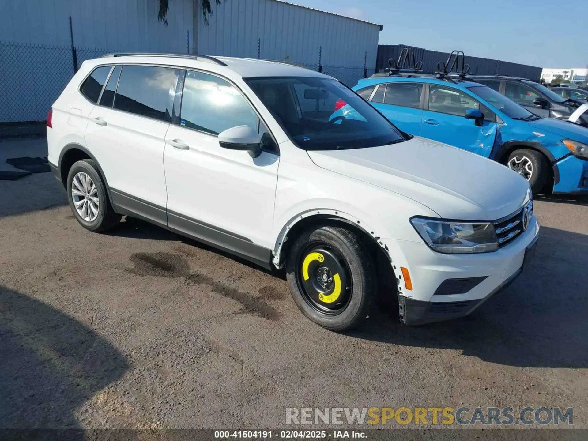 1 Photograph of a damaged car 3VV1B7AX4LM098567 VOLKSWAGEN TIGUAN 2020