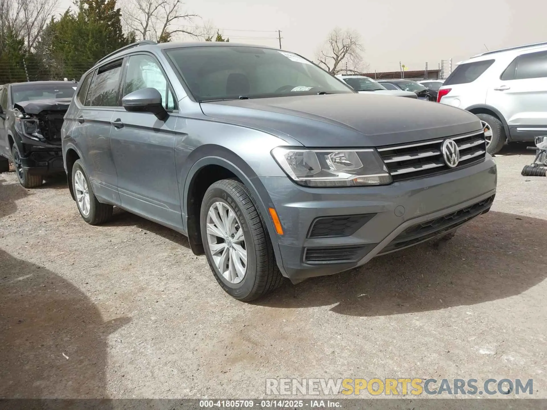 1 Photograph of a damaged car 3VV1B7AX5LM159943 VOLKSWAGEN TIGUAN 2020