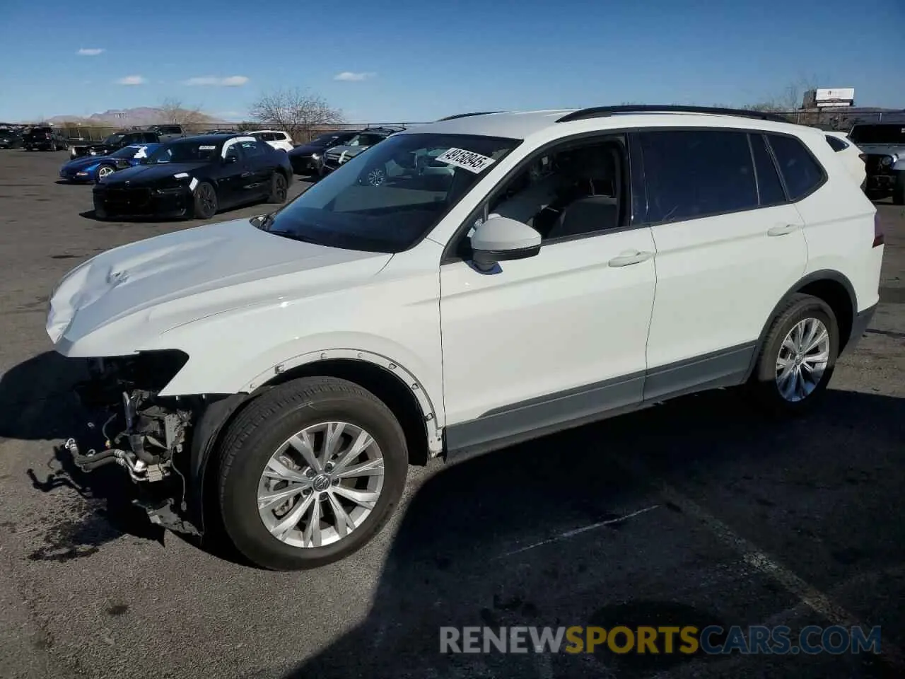 1 Photograph of a damaged car 3VV1B7AX8LM078127 VOLKSWAGEN TIGUAN 2020