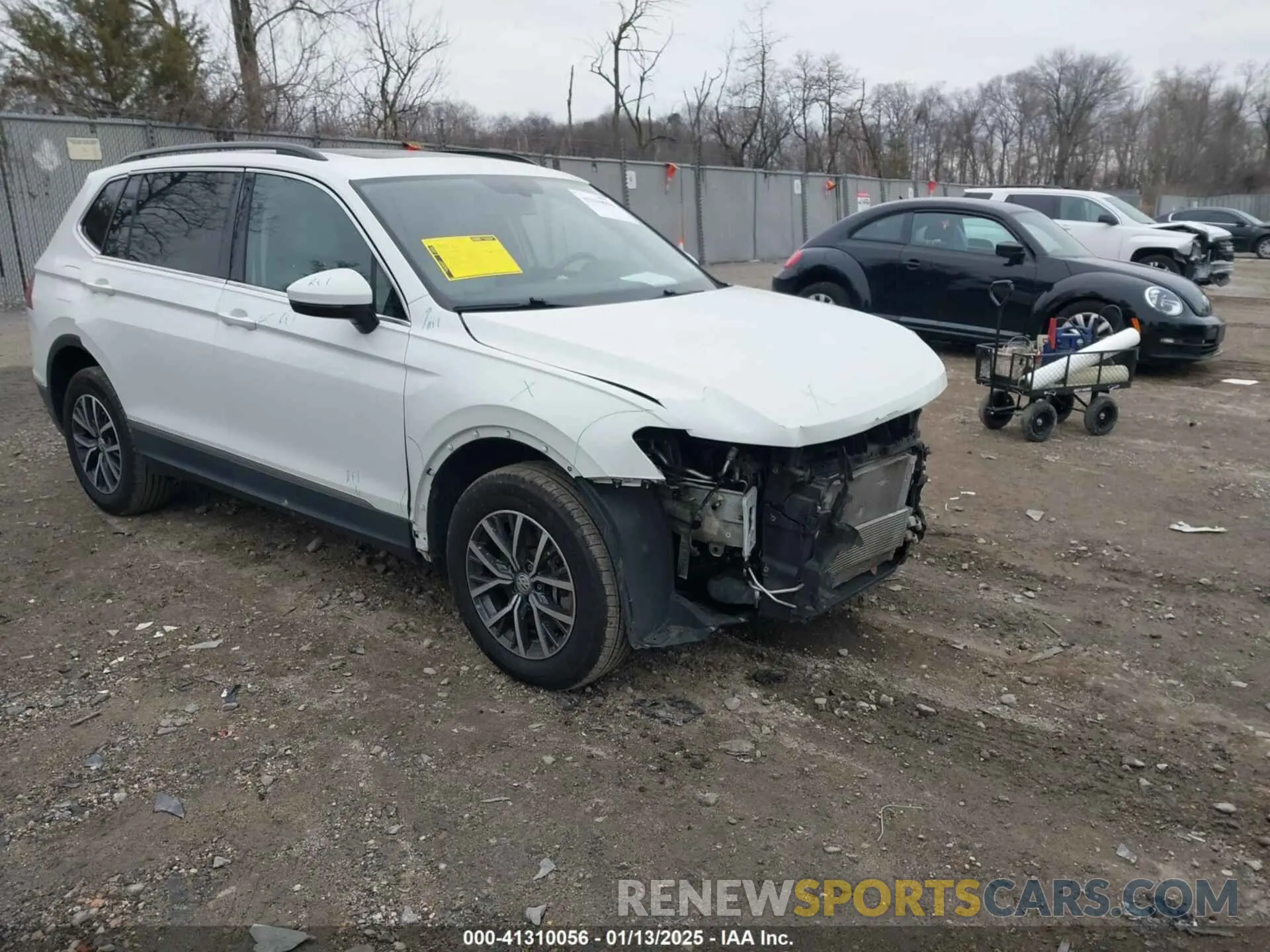 1 Photograph of a damaged car 3VV2B7AX0LM075033 VOLKSWAGEN TIGUAN 2020