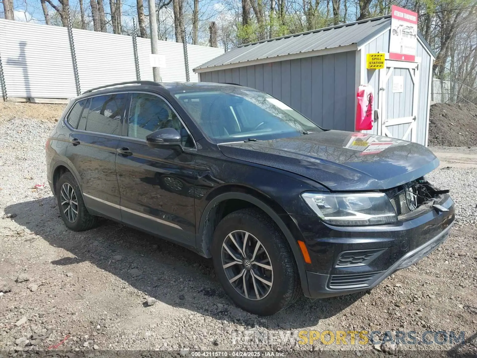 1 Photograph of a damaged car 3VV2B7AX1LM043109 VOLKSWAGEN TIGUAN 2020