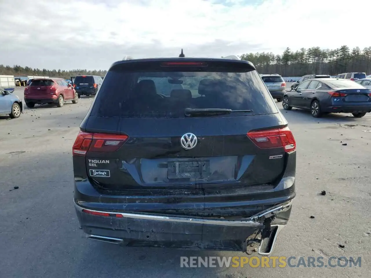 6 Photograph of a damaged car 3VV2B7AX3LM078721 VOLKSWAGEN TIGUAN 2020
