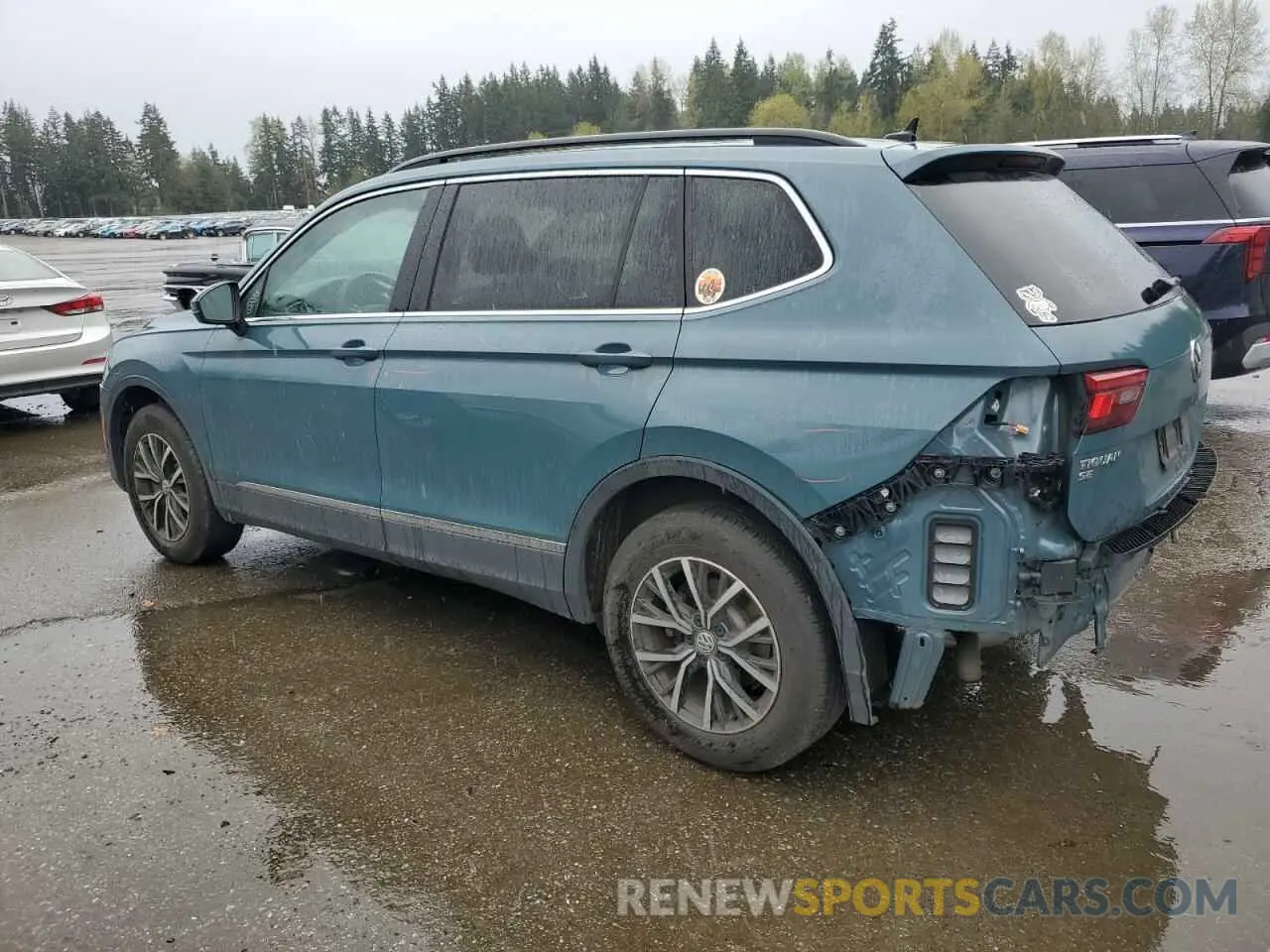 2 Photograph of a damaged car 3VV2B7AX4LM005342 VOLKSWAGEN TIGUAN 2020