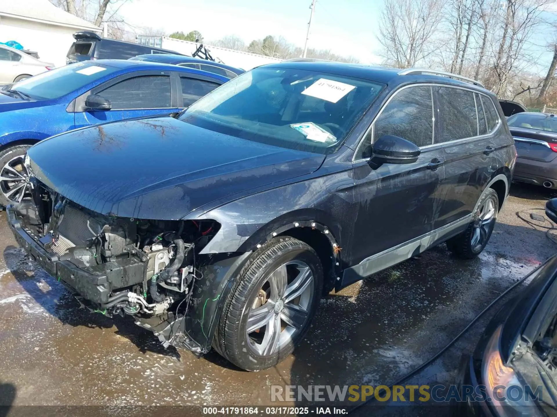 2 Photograph of a damaged car 3VV2B7AX5LM116837 VOLKSWAGEN TIGUAN 2020