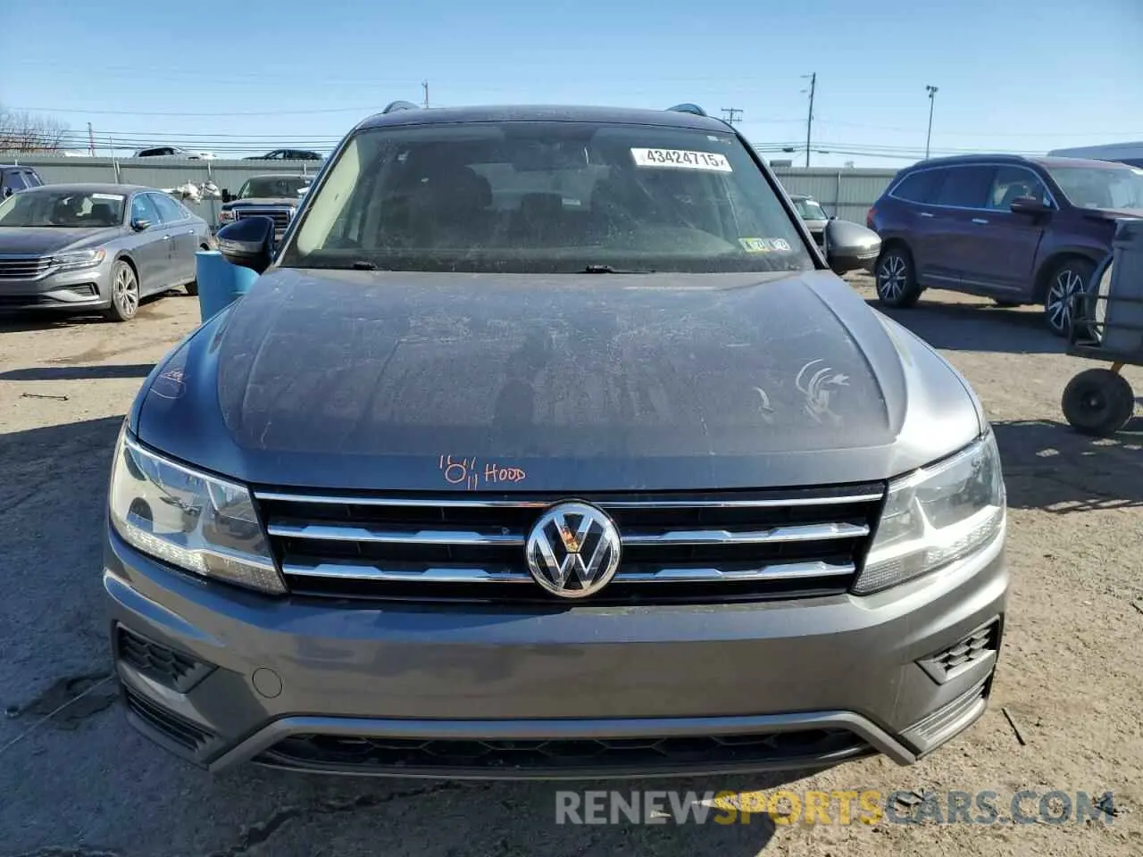 5 Photograph of a damaged car 3VV2B7AX6LM002622 VOLKSWAGEN TIGUAN 2020