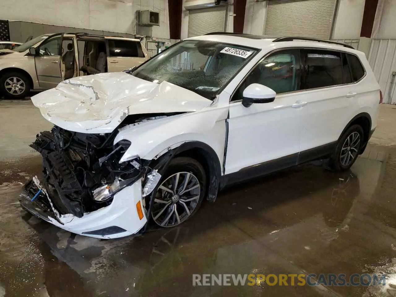 1 Photograph of a damaged car 3VV2B7AX6LM053456 VOLKSWAGEN TIGUAN 2020