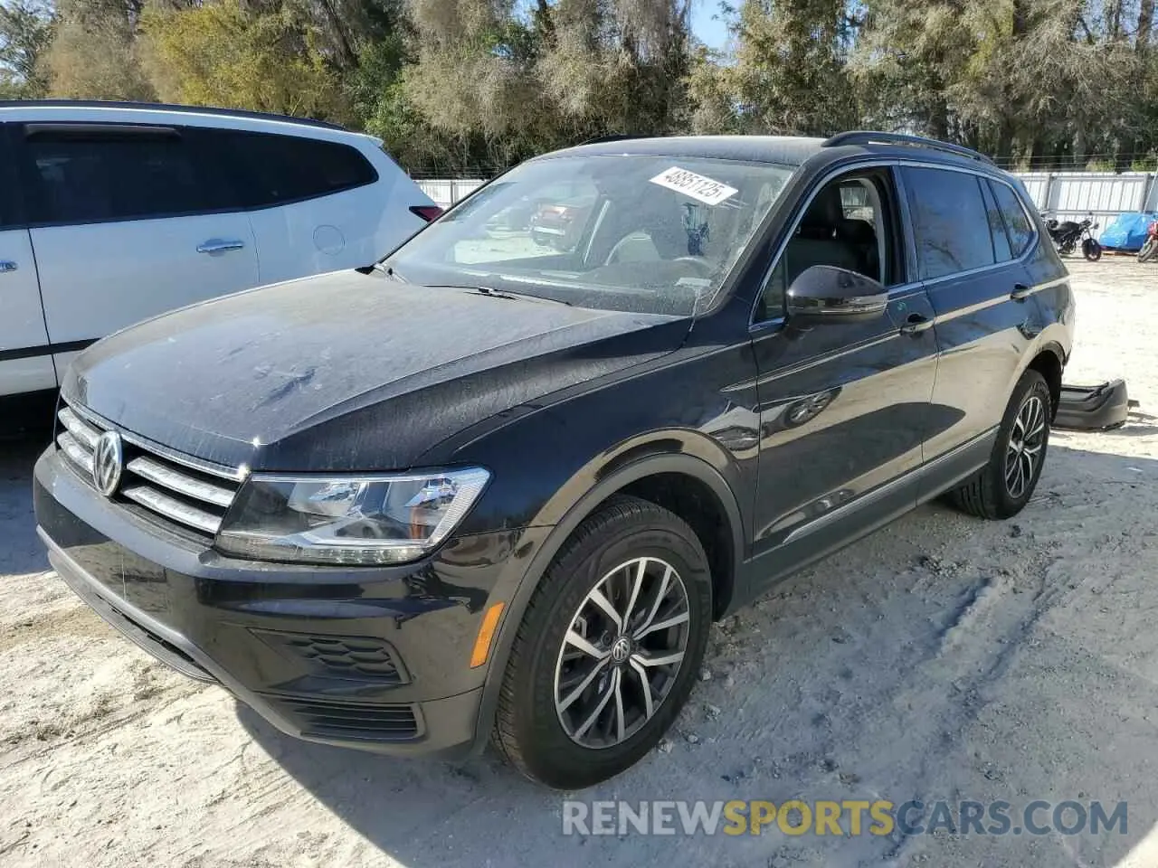 1 Photograph of a damaged car 3VV3B7AX0LM096422 VOLKSWAGEN TIGUAN 2020