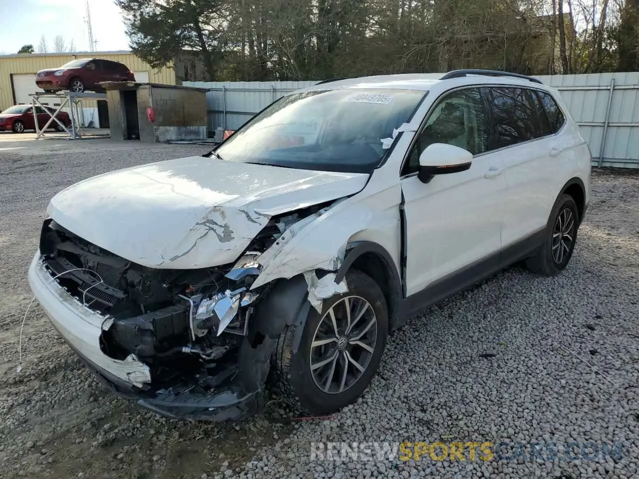 1 Photograph of a damaged car 3VV3B7AX3LM144530 VOLKSWAGEN TIGUAN 2020
