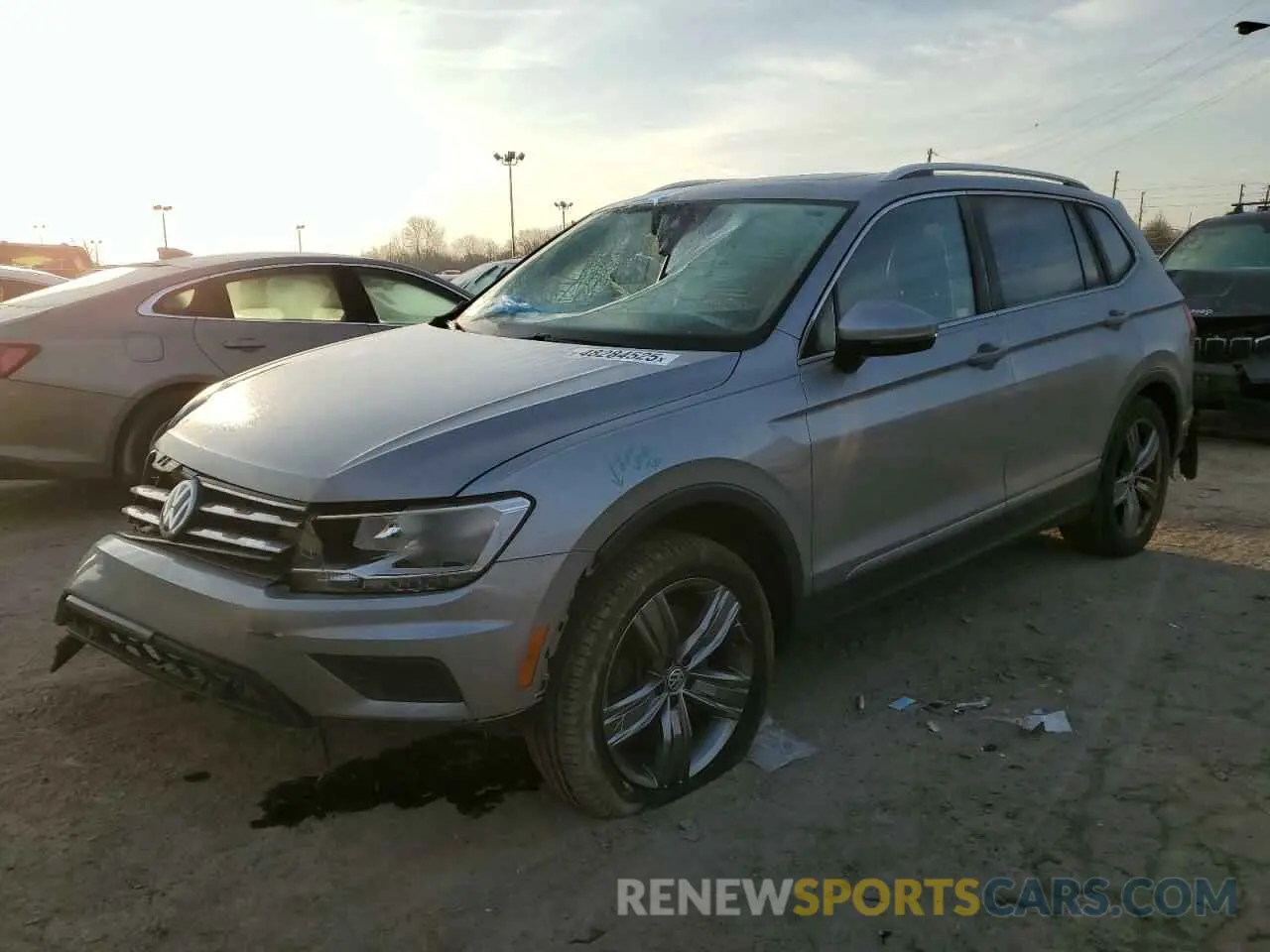 1 Photograph of a damaged car 3VV3B7AX4LM115845 VOLKSWAGEN TIGUAN 2020