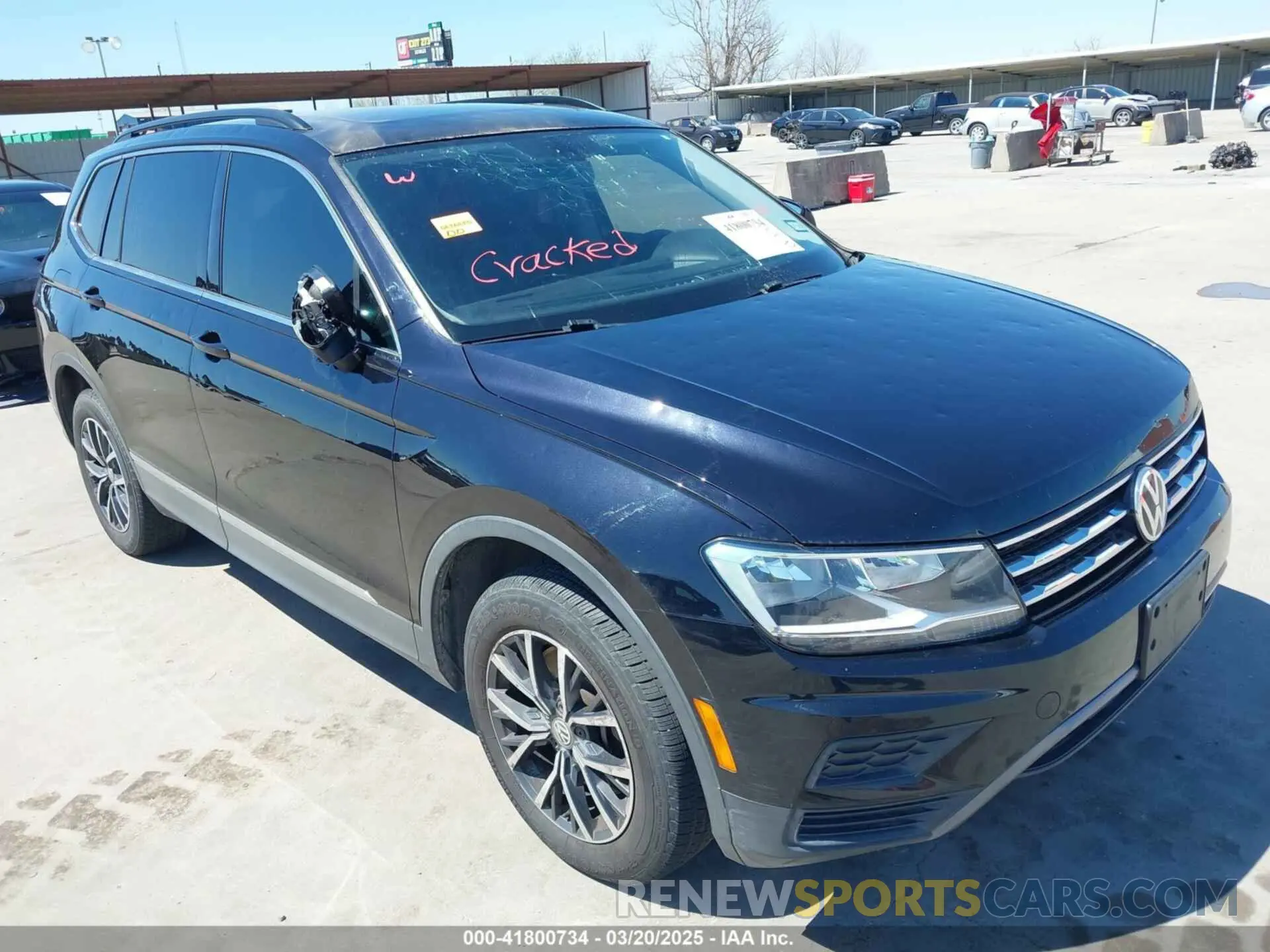 6 Photograph of a damaged car 3VV3B7AX6LM071413 VOLKSWAGEN TIGUAN 2020