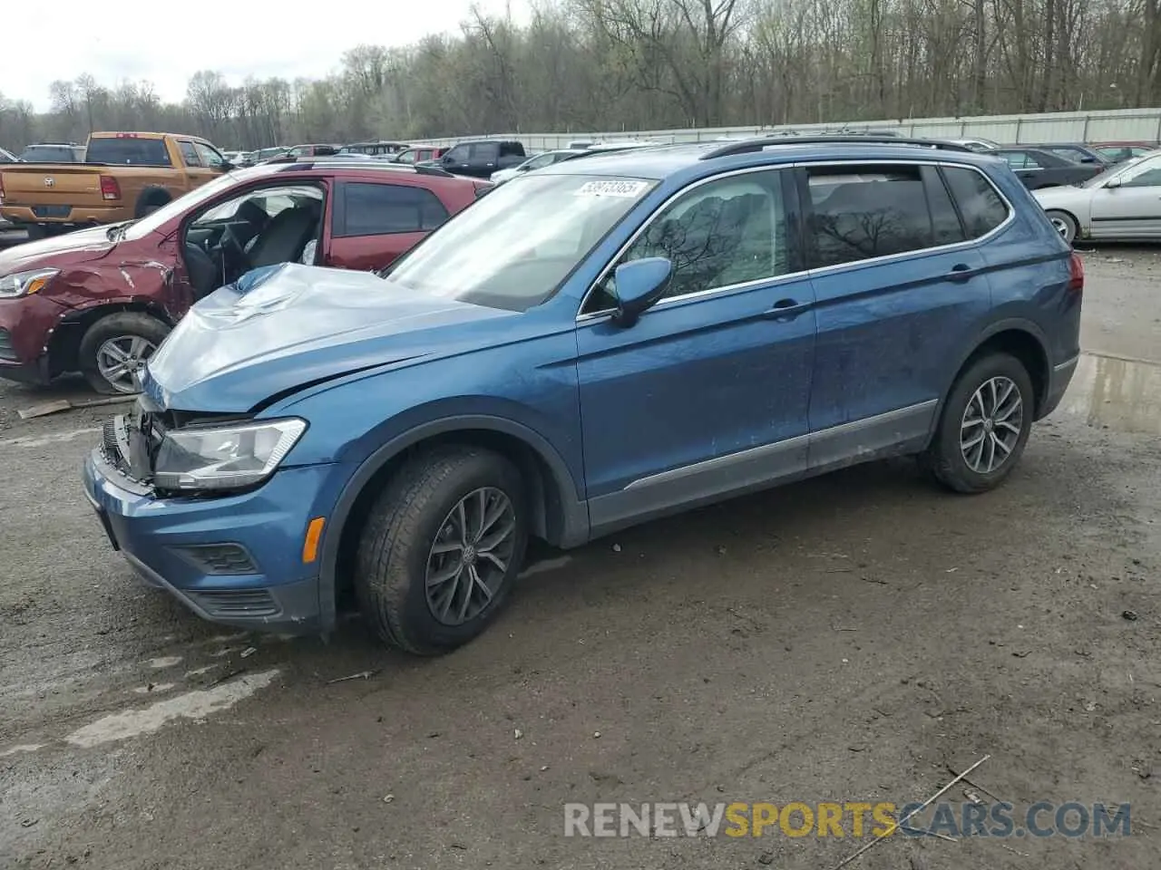 1 Photograph of a damaged car 3VV3B7AX8LM143437 VOLKSWAGEN TIGUAN 2020
