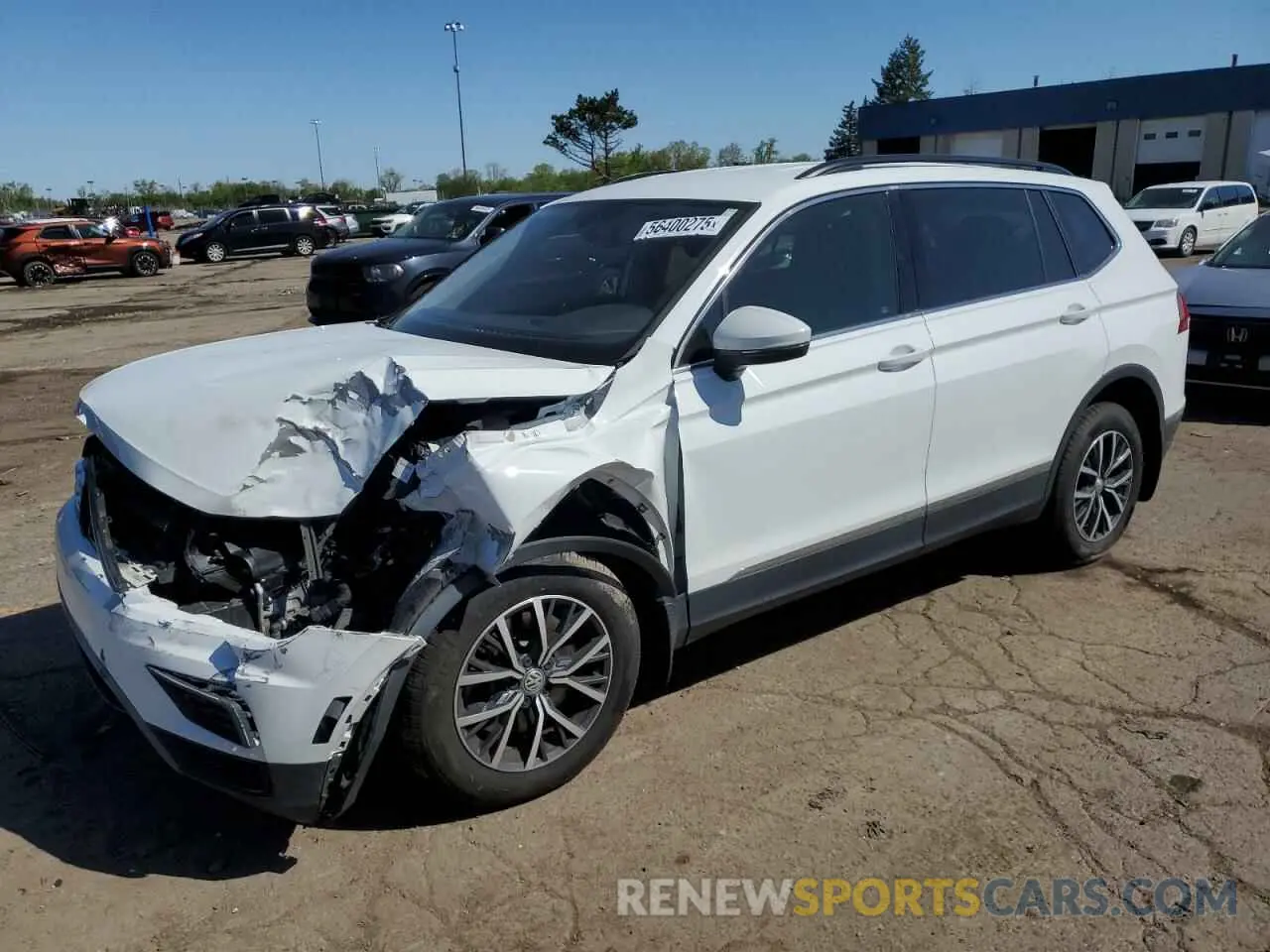 1 Photograph of a damaged car 3VV3B7AX9LM071888 VOLKSWAGEN TIGUAN 2020