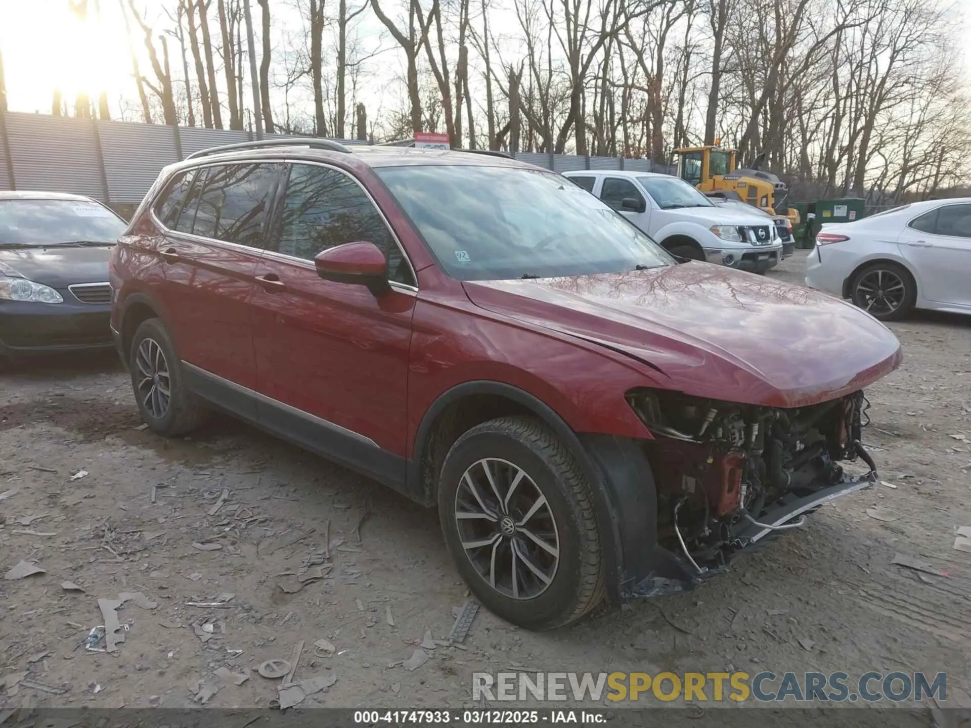 1 Photograph of a damaged car 3VV3B7AX9LM101116 VOLKSWAGEN TIGUAN 2020