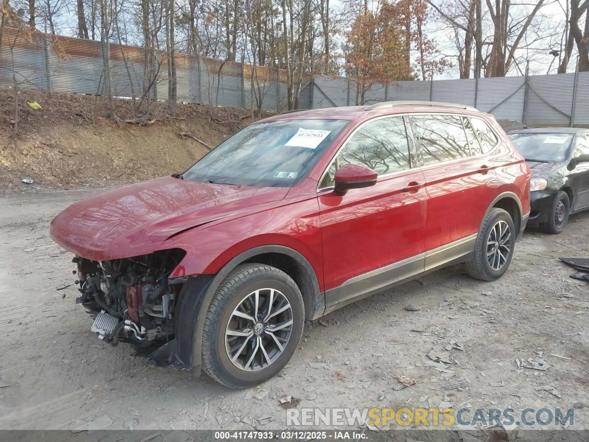 2 Photograph of a damaged car 3VV3B7AX9LM101116 VOLKSWAGEN TIGUAN 2020