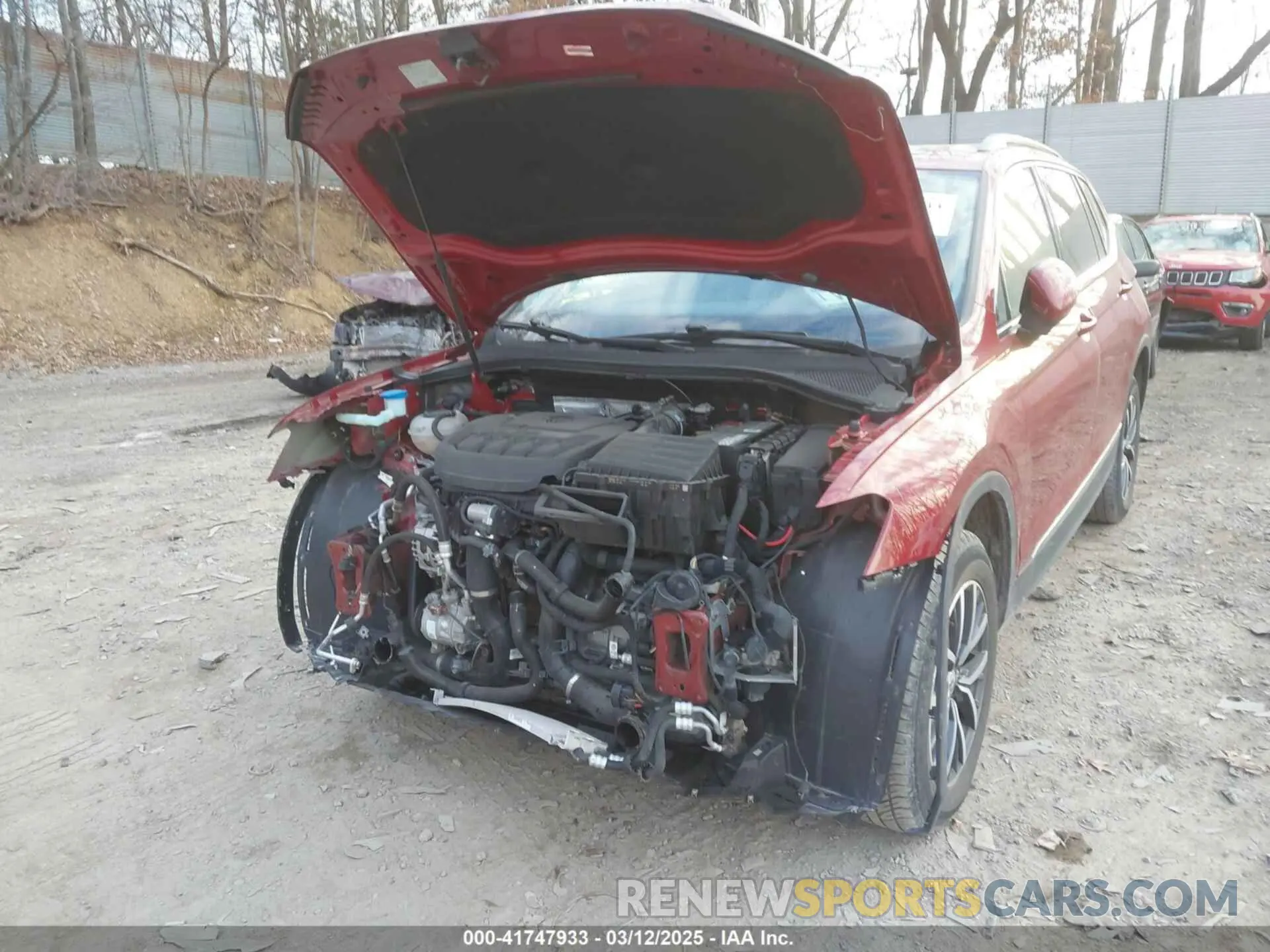 6 Photograph of a damaged car 3VV3B7AX9LM101116 VOLKSWAGEN TIGUAN 2020