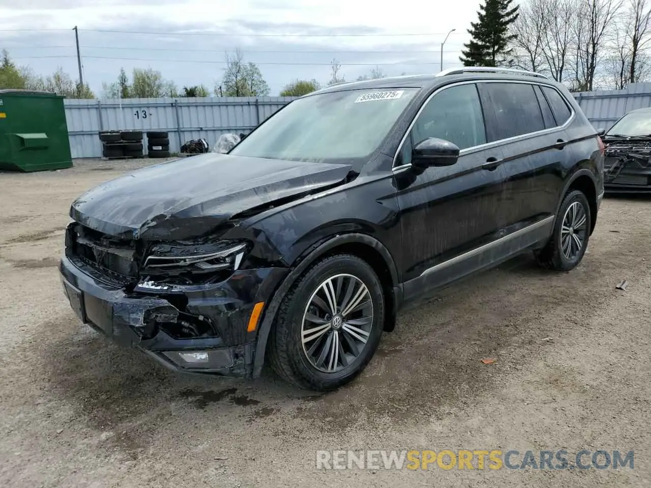 1 Photograph of a damaged car 3VV4B7AX5LM115650 VOLKSWAGEN TIGUAN 2020