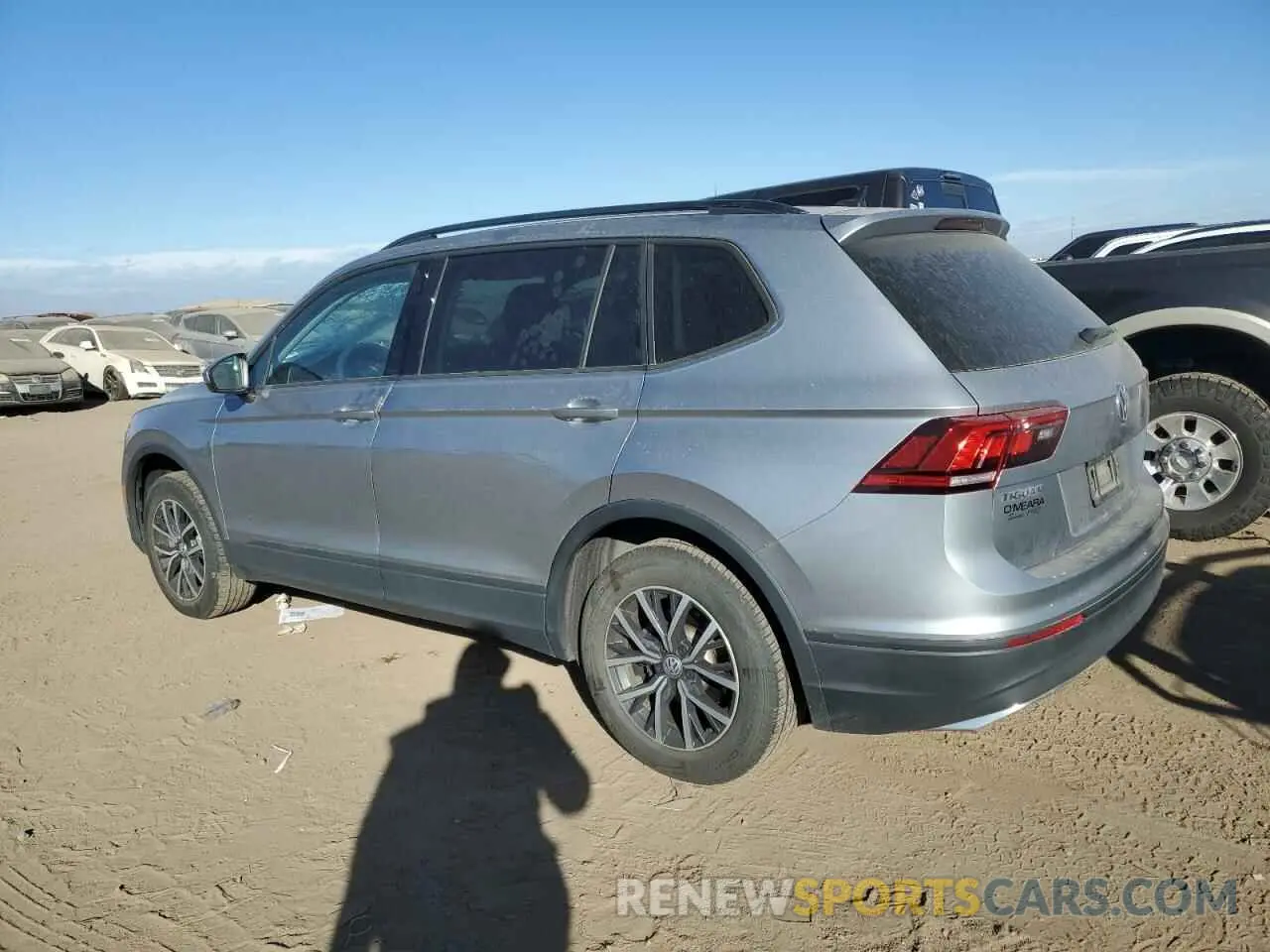 2 Photograph of a damaged car 3VV0B7AX0MM022776 VOLKSWAGEN TIGUAN 2021
