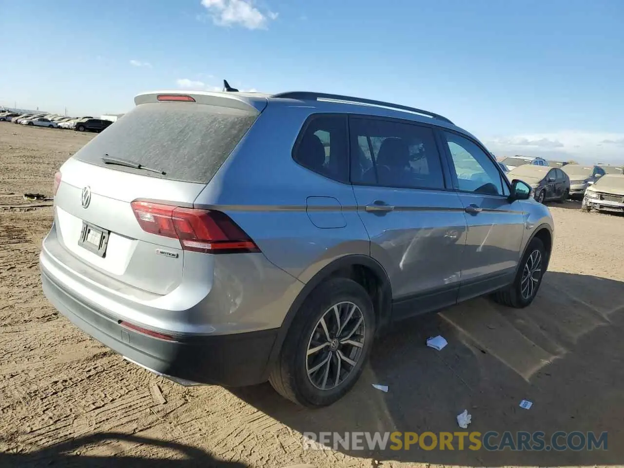 3 Photograph of a damaged car 3VV0B7AX0MM022776 VOLKSWAGEN TIGUAN 2021