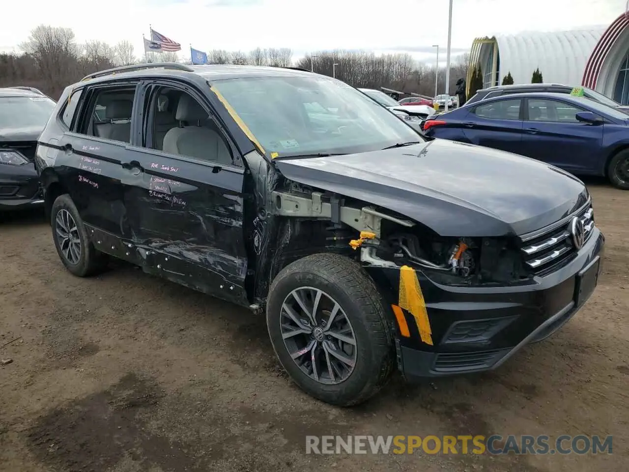 4 Photograph of a damaged car 3VV0B7AX1MM059495 VOLKSWAGEN TIGUAN 2021