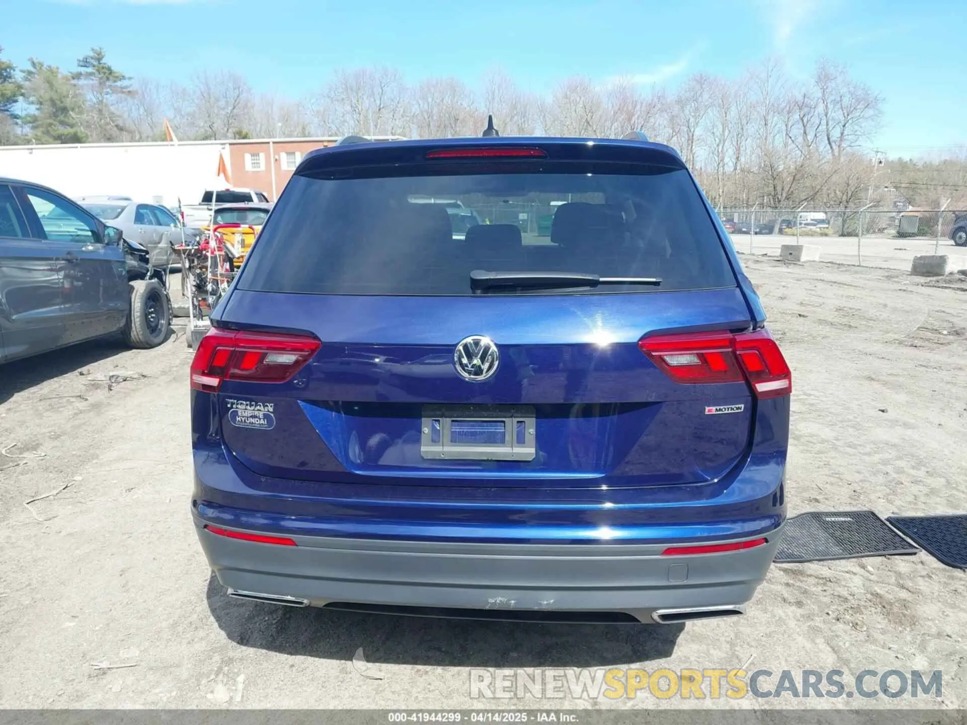 16 Photograph of a damaged car 3VV0B7AX1MM151318 VOLKSWAGEN TIGUAN 2021