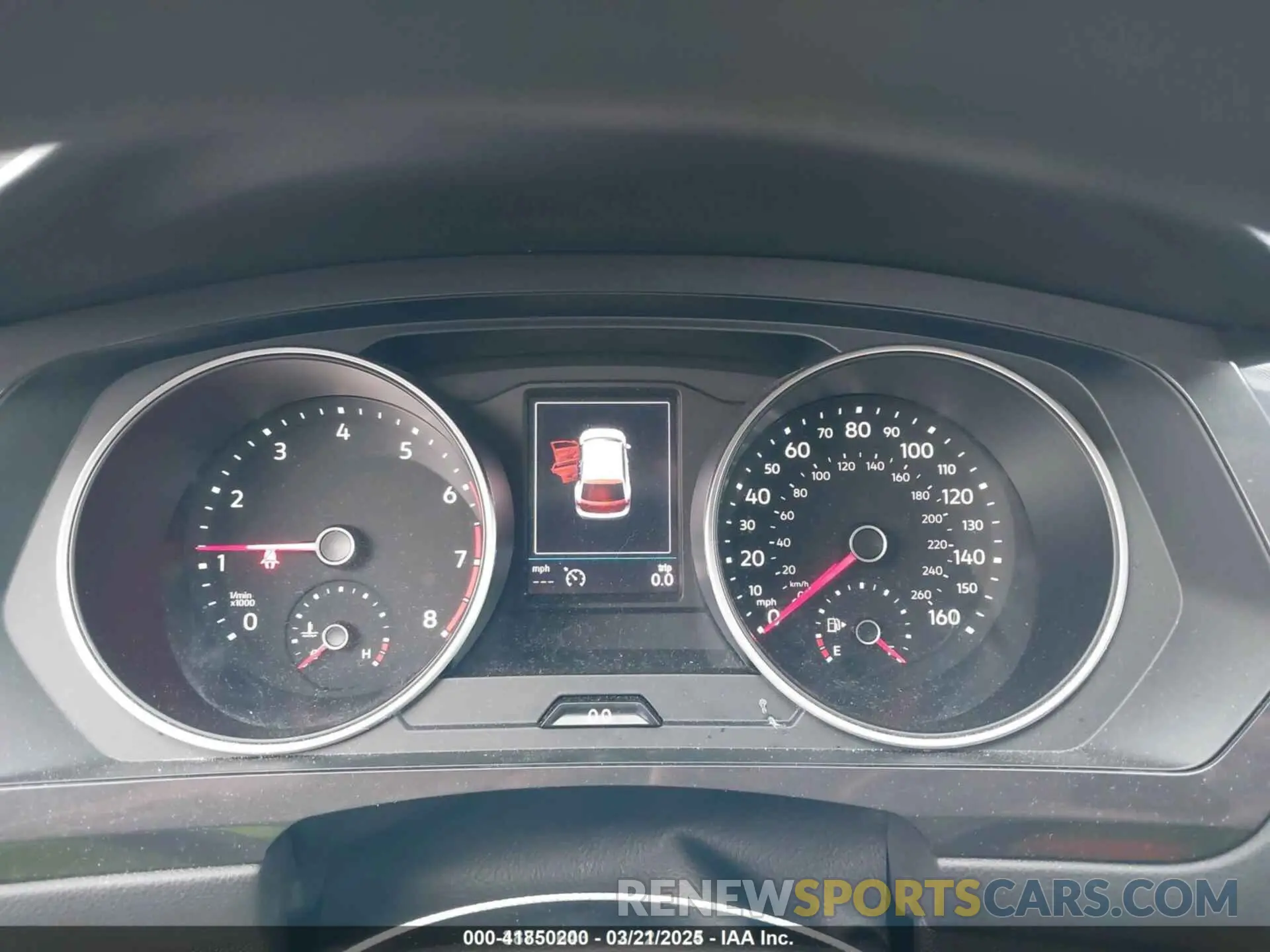 7 Photograph of a damaged car 3VV0B7AX3MM038342 VOLKSWAGEN TIGUAN 2021