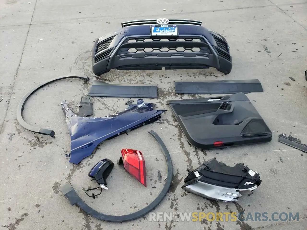 13 Photograph of a damaged car 3VV0B7AX3MM047493 VOLKSWAGEN TIGUAN 2021