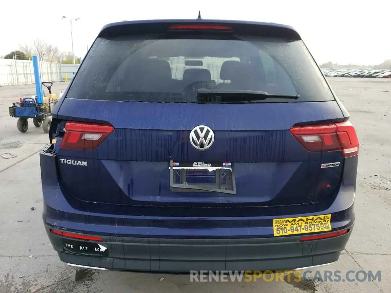 6 Photograph of a damaged car 3VV0B7AX3MM047493 VOLKSWAGEN TIGUAN 2021
