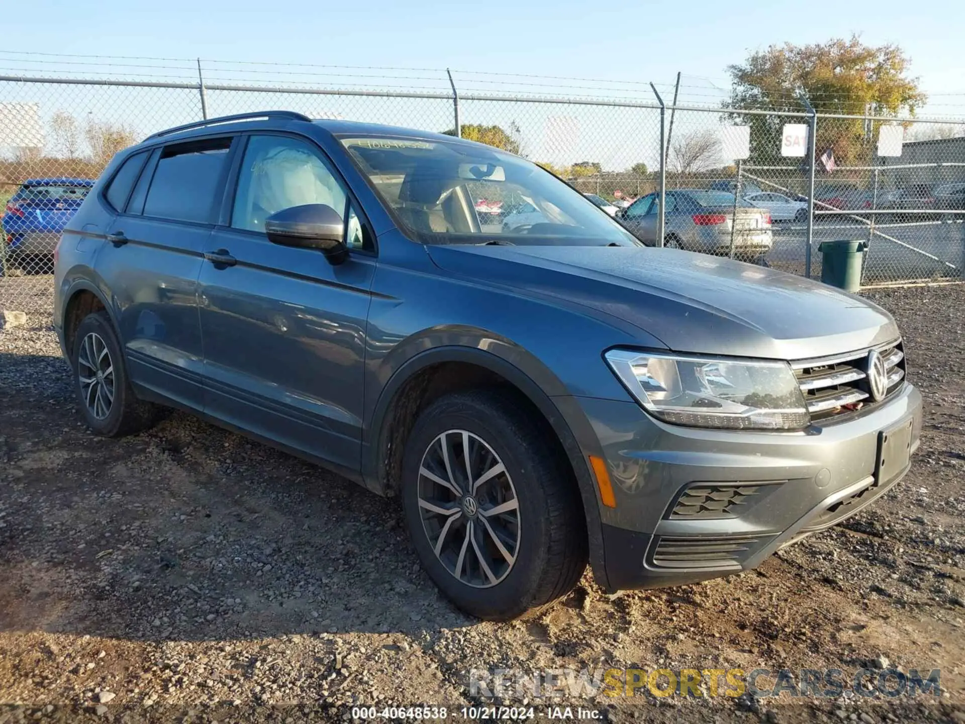 1 Photograph of a damaged car 3VV0B7AX5MM000806 VOLKSWAGEN TIGUAN 2021
