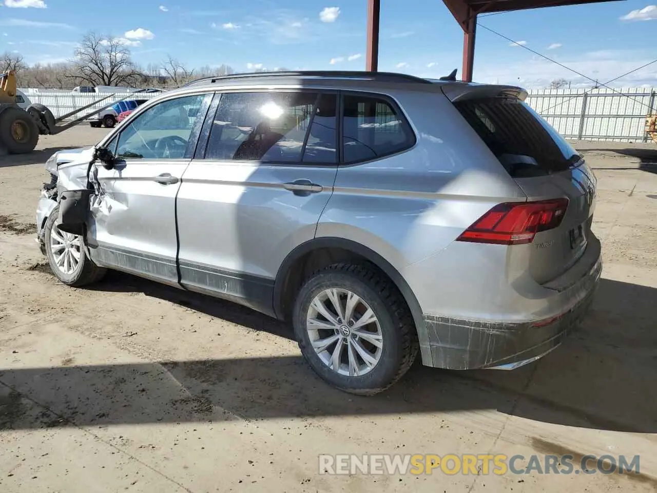 2 Photograph of a damaged car 3VV0B7AX6MM078396 VOLKSWAGEN TIGUAN 2021