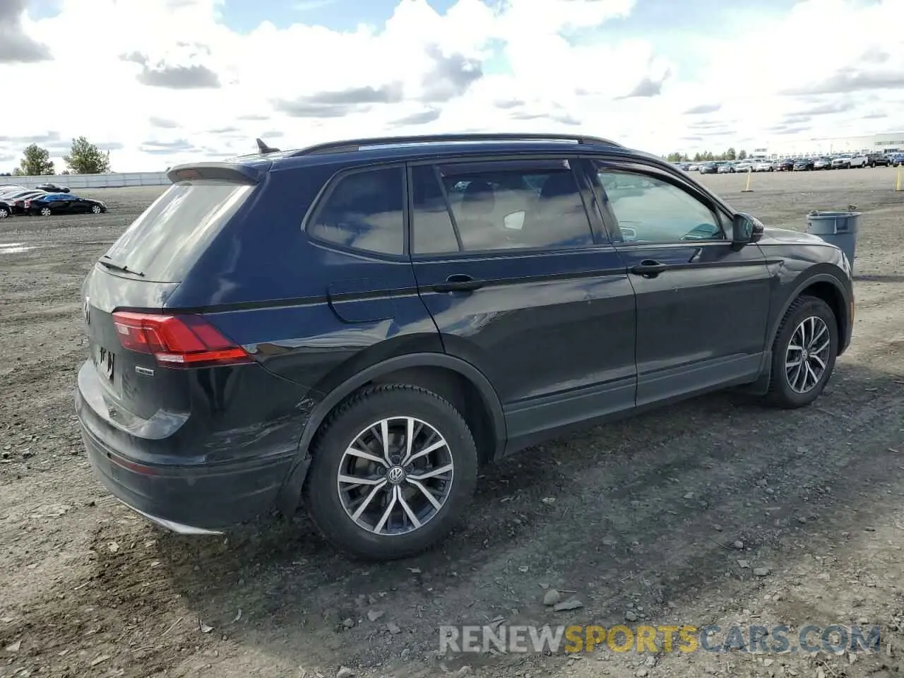 3 Photograph of a damaged car 3VV0B7AX8MM072597 VOLKSWAGEN TIGUAN 2021
