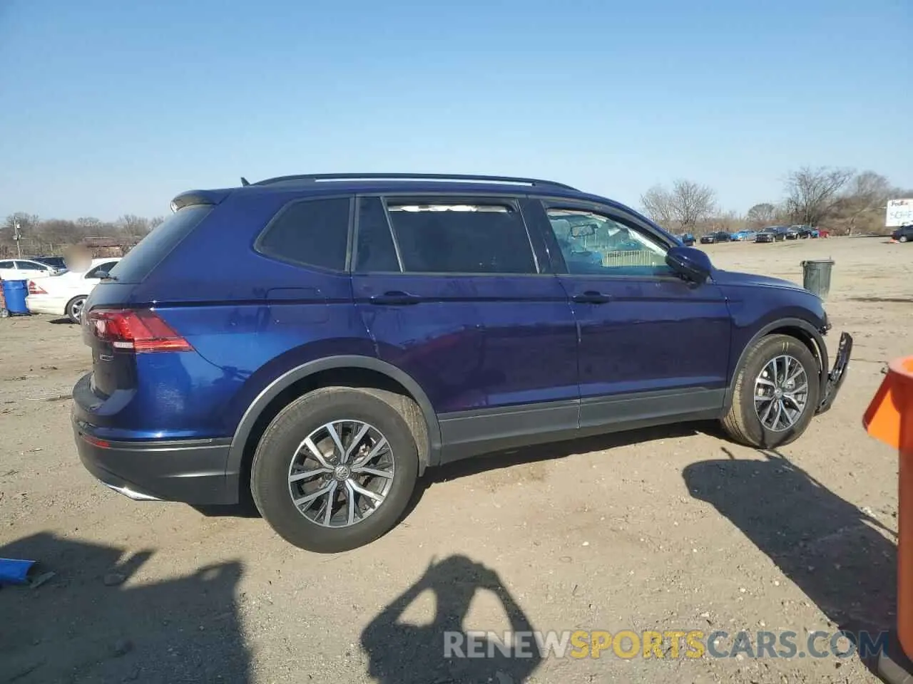 3 Photograph of a damaged car 3VV0B7AX9MM041570 VOLKSWAGEN TIGUAN 2021