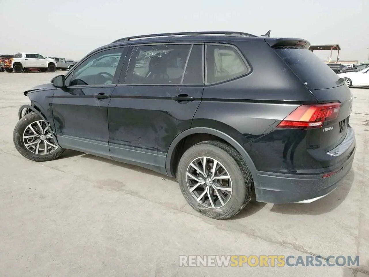 2 Photograph of a damaged car 3VV0B7AX9MM072172 VOLKSWAGEN TIGUAN 2021