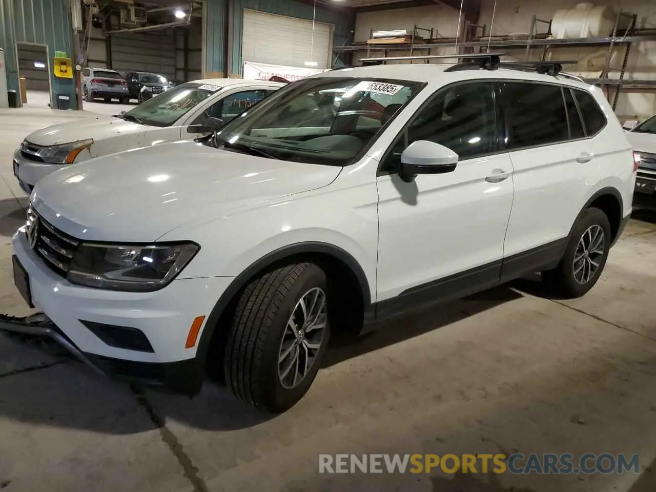 1 Photograph of a damaged car 3VV0B7AX9MM097508 VOLKSWAGEN TIGUAN 2021