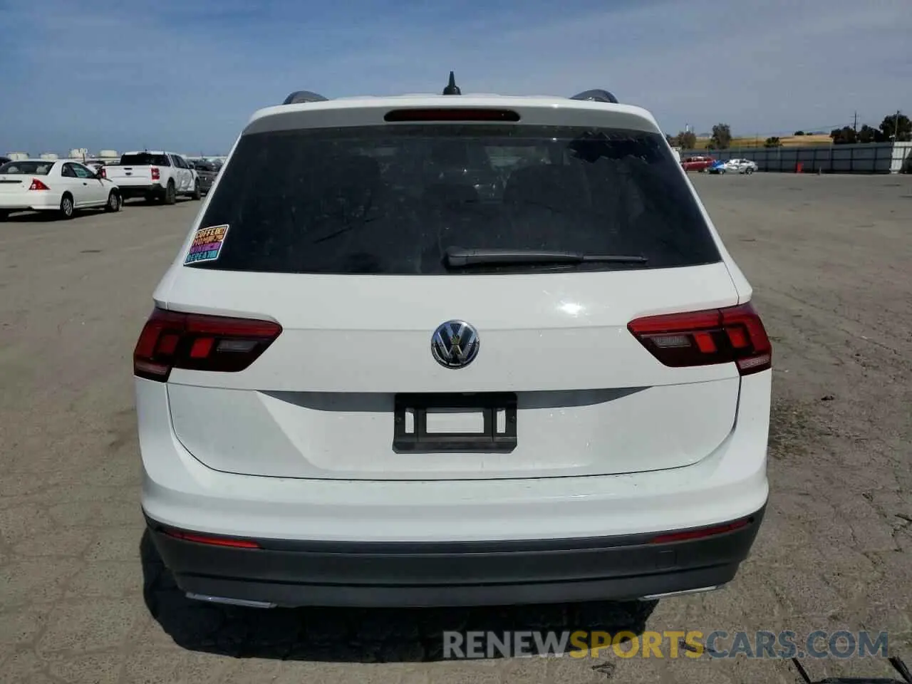 6 Photograph of a damaged car 3VV1B7AX0MM108609 VOLKSWAGEN TIGUAN 2021